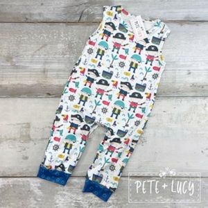 Pirate Treasure One-Piece (Pete + Lucy)